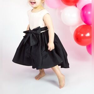 Stylish Sequin Pink and Black Dress